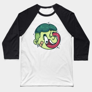 Green boy zombie Baseball T-Shirt